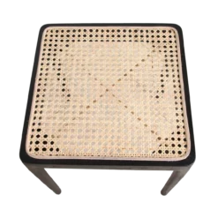 Krukje / bijzettafel Nova Cross TARA115 - zwart