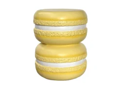 Kruk Macaron - Zachtgeel