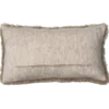 kussen bont 53x36 cm kiezel