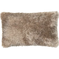 kussen bont 53x36 cm kiezel