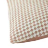Kussen linnen Woven Duskypink/offwhite