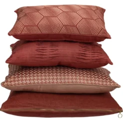 Kussen Richstitch linnen charcoal