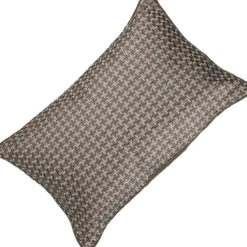 Kussen Richstitch linnen charcoal