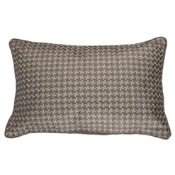 Kussen Richstitch linnen charcoal