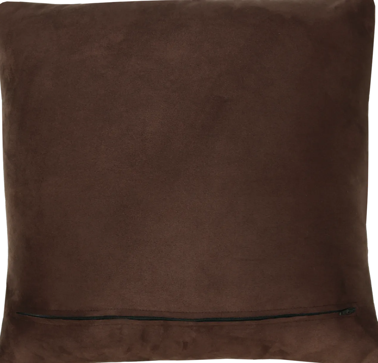 Kussen ruit suède d.choco 46x46cm