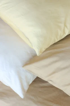 Kussensloop Cotton Satin misty rose 60x70 cm - set van 2