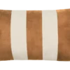 Kussen suéde streep mocha mousse zand rh