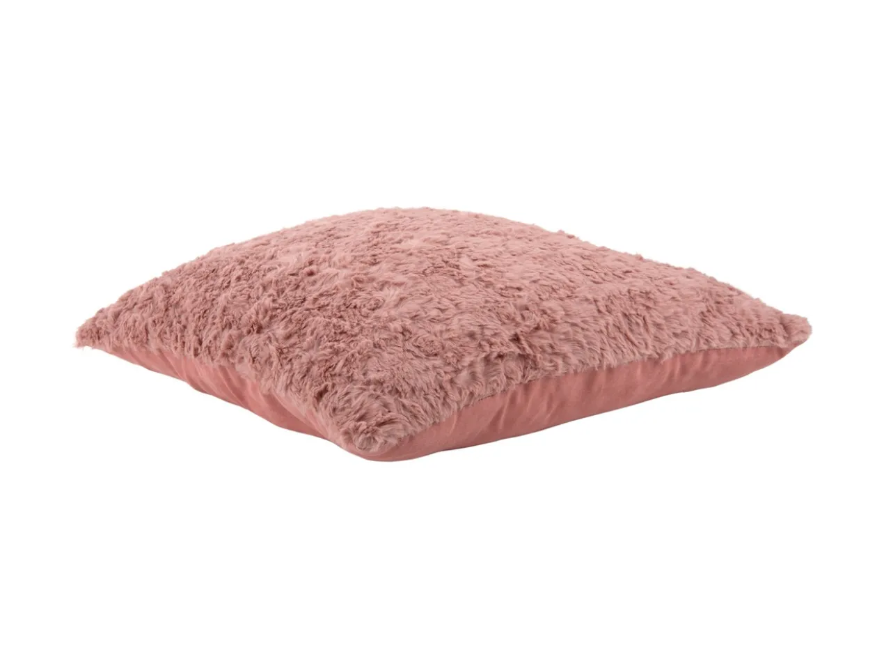 Kussen Tierno Furry zachtroze