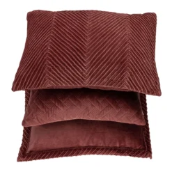 Kussen velours Grids newmineral