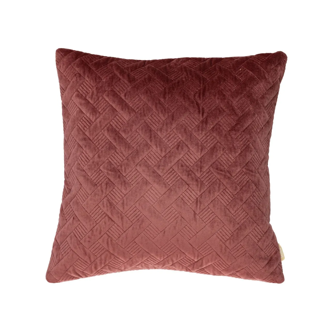 Kussen velours Grids newmineral
