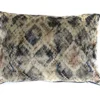 Kussen velvet wilde slangenhuid Kussen velvet slangenhuid 50 x 35 cm beige