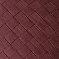 Kussen Woven linnen darkrose