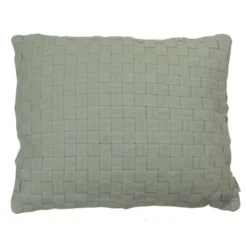 Kussen Woven linnen mintgreen