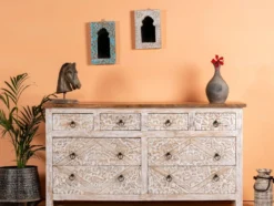 Kutiyana - Gesneden Mangohouten Dressoir