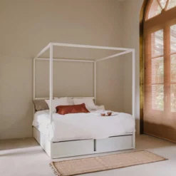 Lade voor bedframe °01 en °02 | Wit Voor 80 x 220 cm (per stuk)