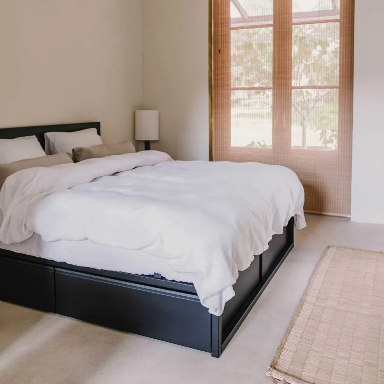 Lade voor bedframe °01 en °02 | Zwart Voor 140 x 210 cm (per stuk)