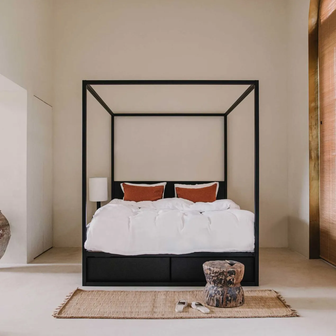 Lade voor bedframe °01 en °02 | Zwart Voor 80 x 210 cm (per stuk)