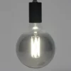 Lamp D - LED lichtbron filament Bol Ø12,5 Amber