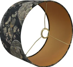 Lampenkap Charly staand bronze 35x35x22cm