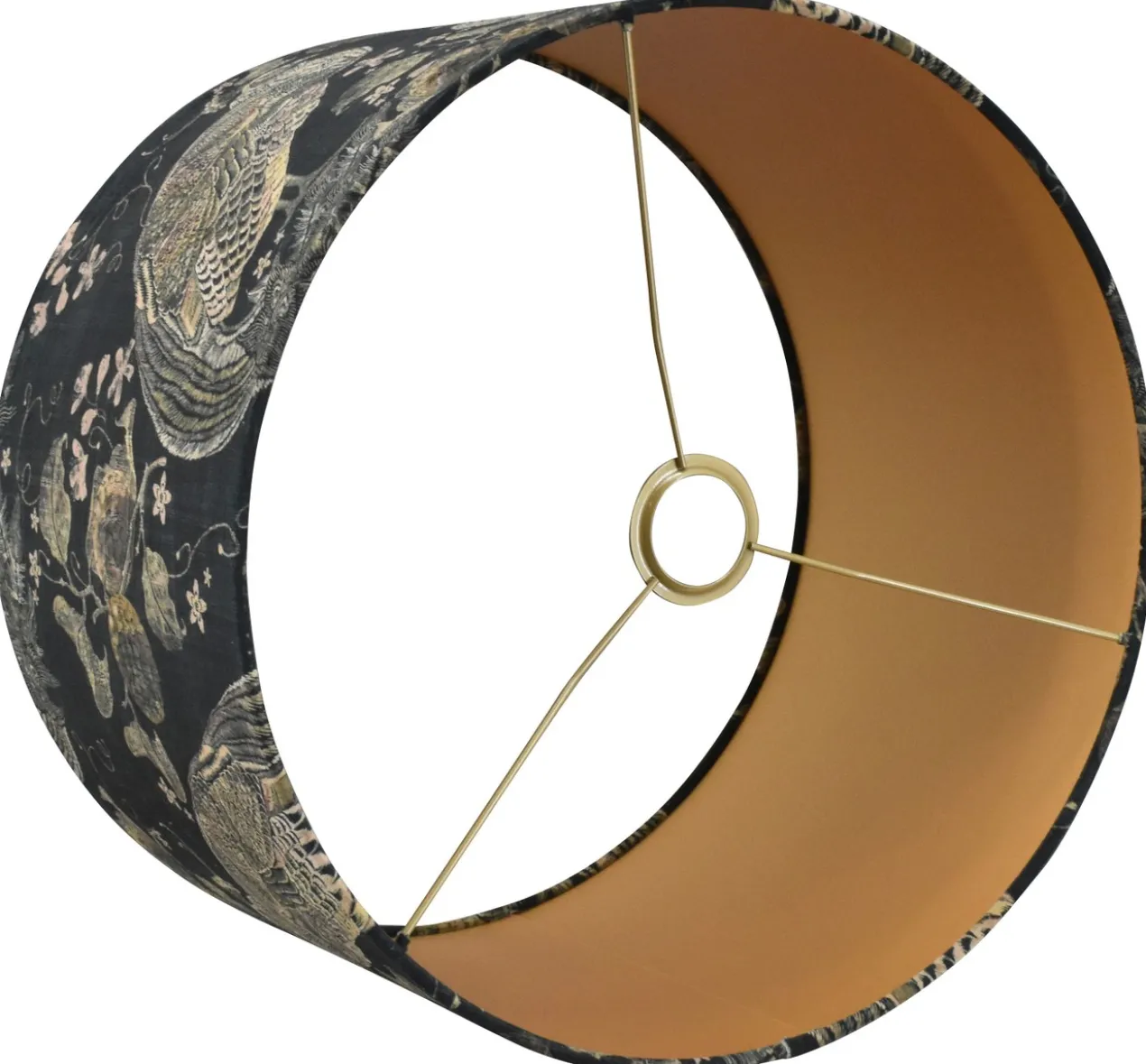 Lampenkap Charly staand bronze 40x40x25cm