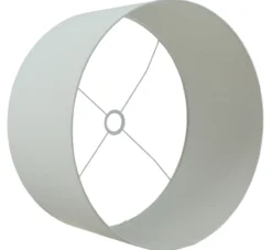 Lampenkap linnen wit 50x50x25 cm