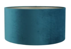 Lampenkap Palermo velours lake green 50x50x25cm