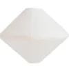 Lampenkap Paper Shade Diamond classic white Ø80 cm