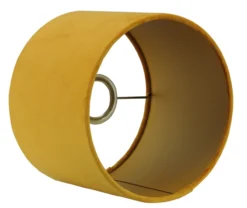 Lampenkap San Remo velours oker 20x20x15cm