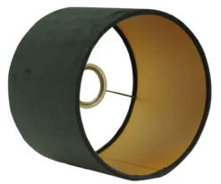 Lampenkap San Remo velours (Zwart) Lampenkap San Remo zwart velours 20x20x15cm
