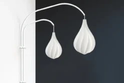Lampenstandaard Willow Wall double - wandbevestiging Wit