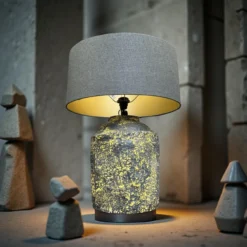 Lampenvoet Papier-mache uniek