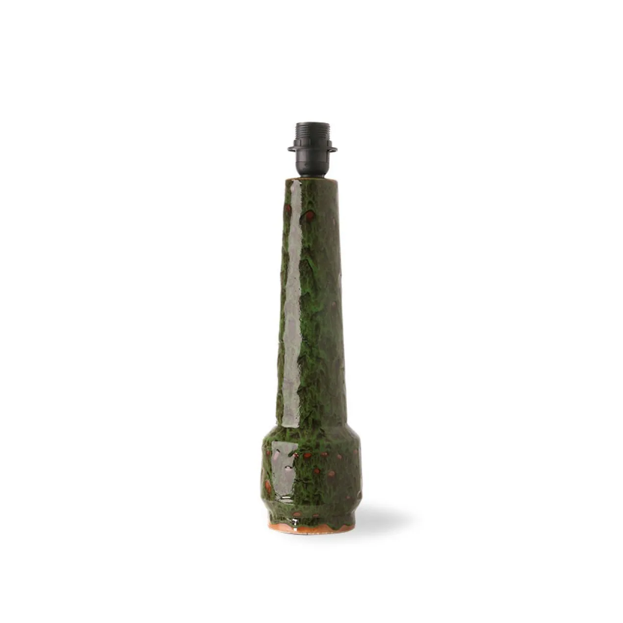Lampenvoet Retro Stoneware green