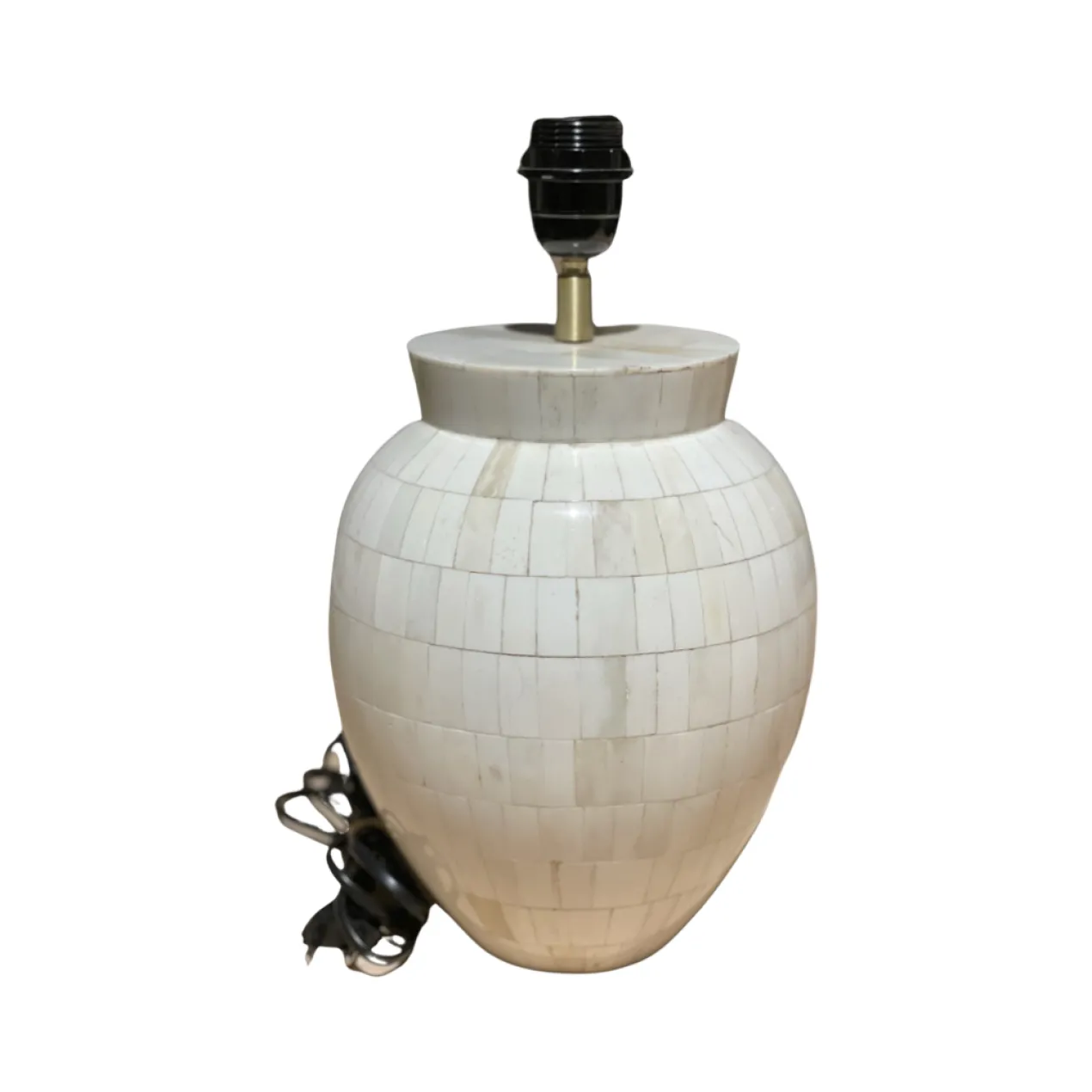 Lampvoet Bone wit 20x20x27