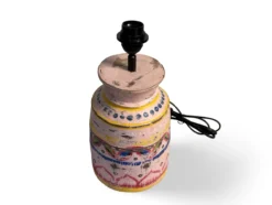 Lampvoet melkpot roze uniek