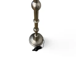 Lampvoet nikkel knobbel