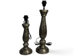 Lampvoet wit metaal uniek
