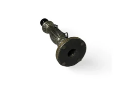 Lamp voet wit metaal uniek