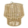 Lantern paper rope natural
