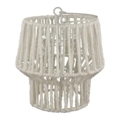Lantern paper rope white