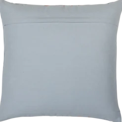 Laon kussens velvet naturel/blauw - set van 3