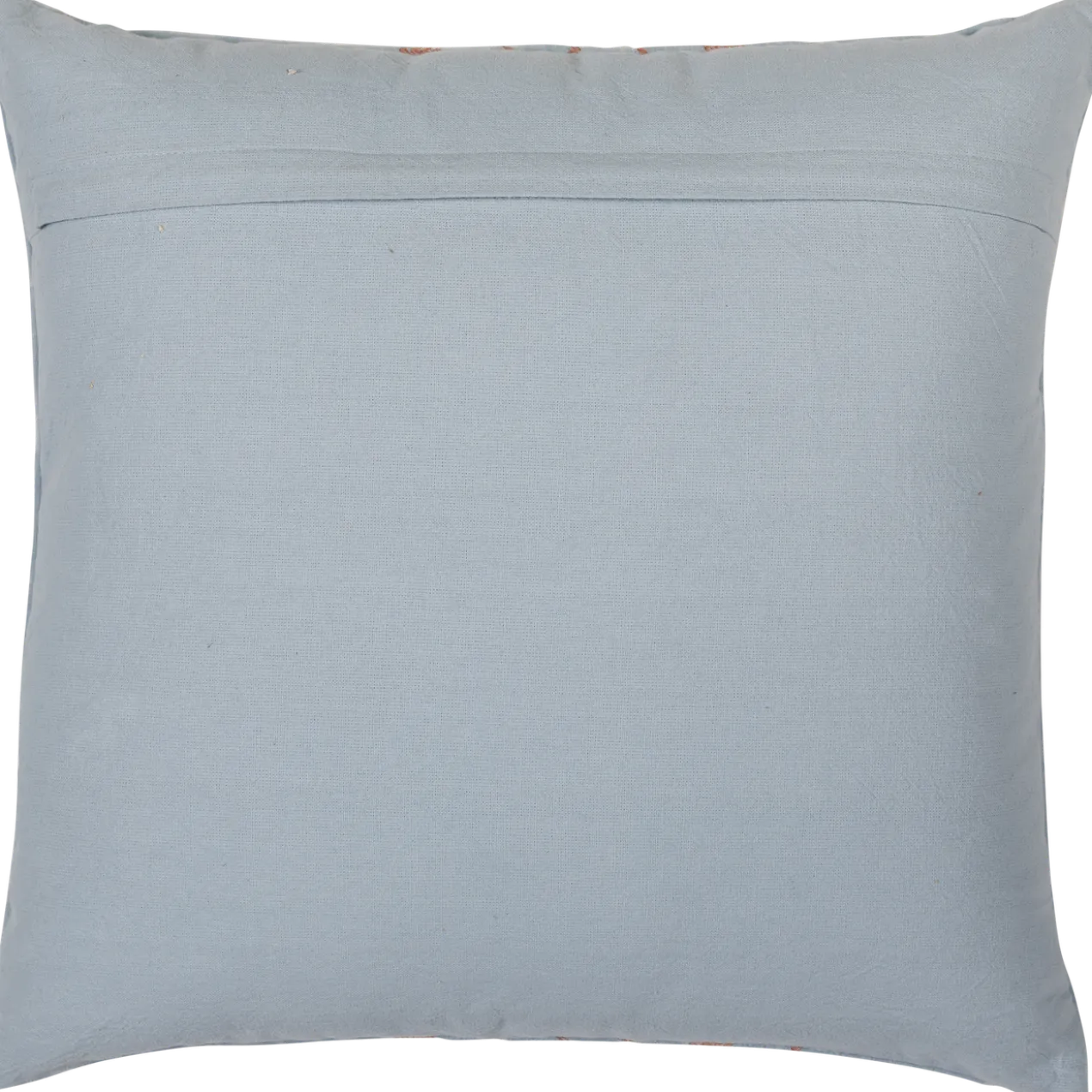 Laon kussens velvet naturel/blauw - set van 3