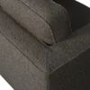 Lazy draaifauteuil boucle antraciet
