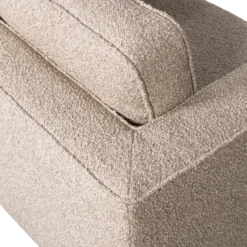 Lazy draaifauteuil boucle naturel