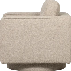 Lazy draaifauteuil boucle naturel