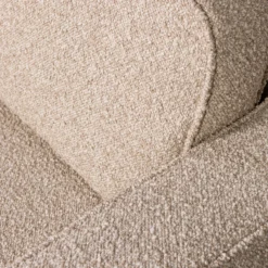 Lazy draaifauteuil boucle naturel