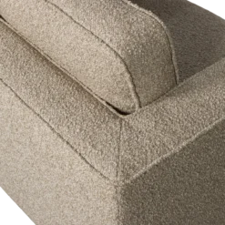 Lazy draaifauteuil boucle zand
