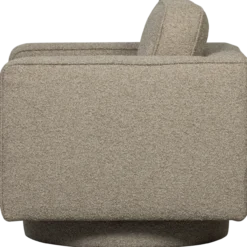 Lazy draaifauteuil boucle zand