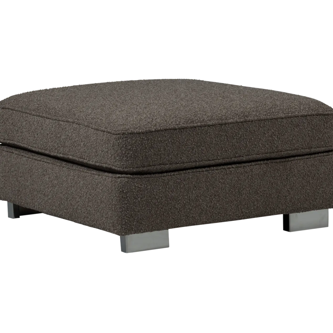 Lazy hocker boucle antraciet