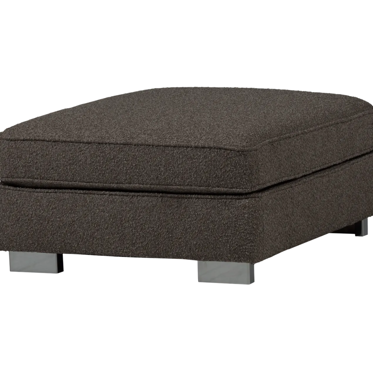 Lazy hocker boucle antraciet