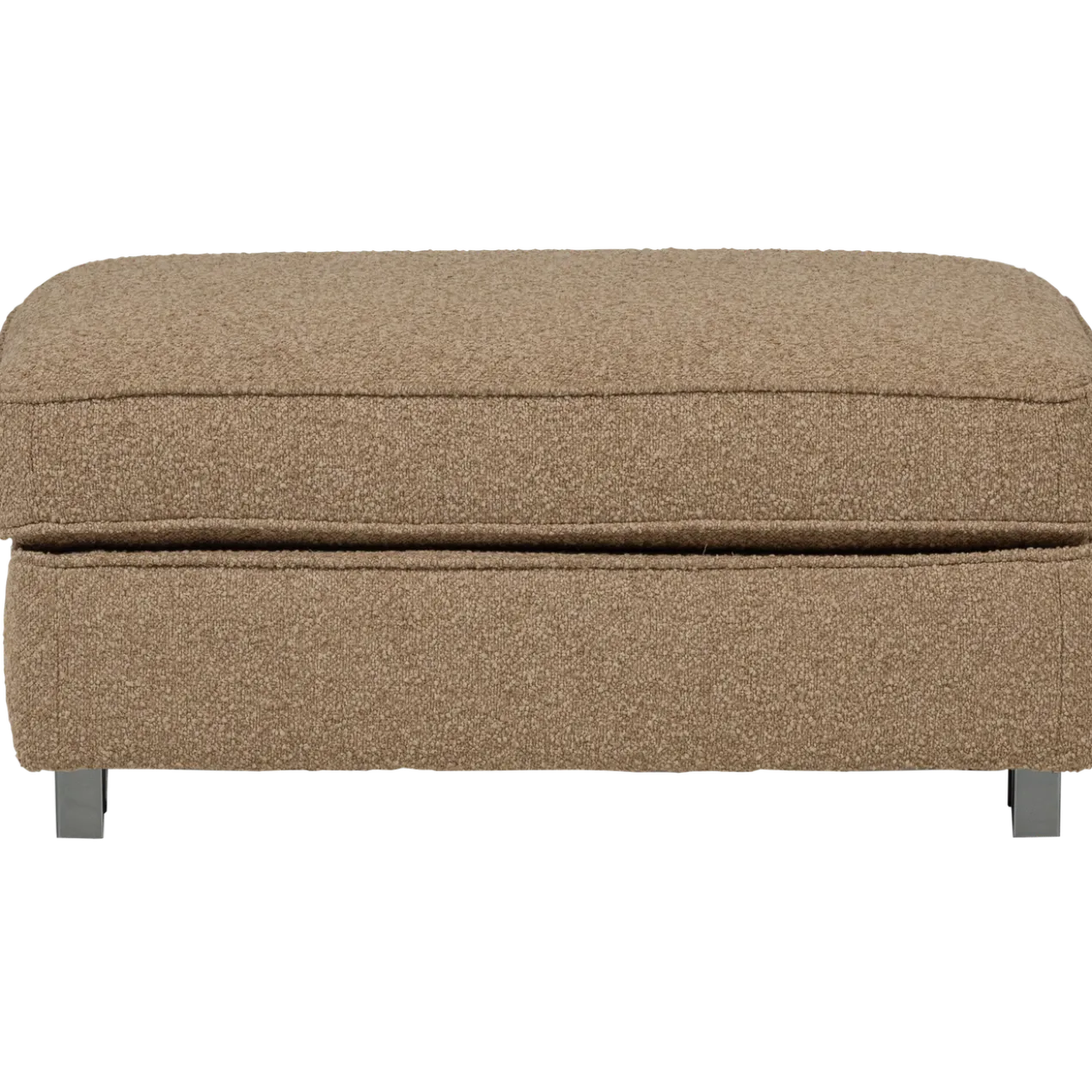 Lazy hocker boucle bruin